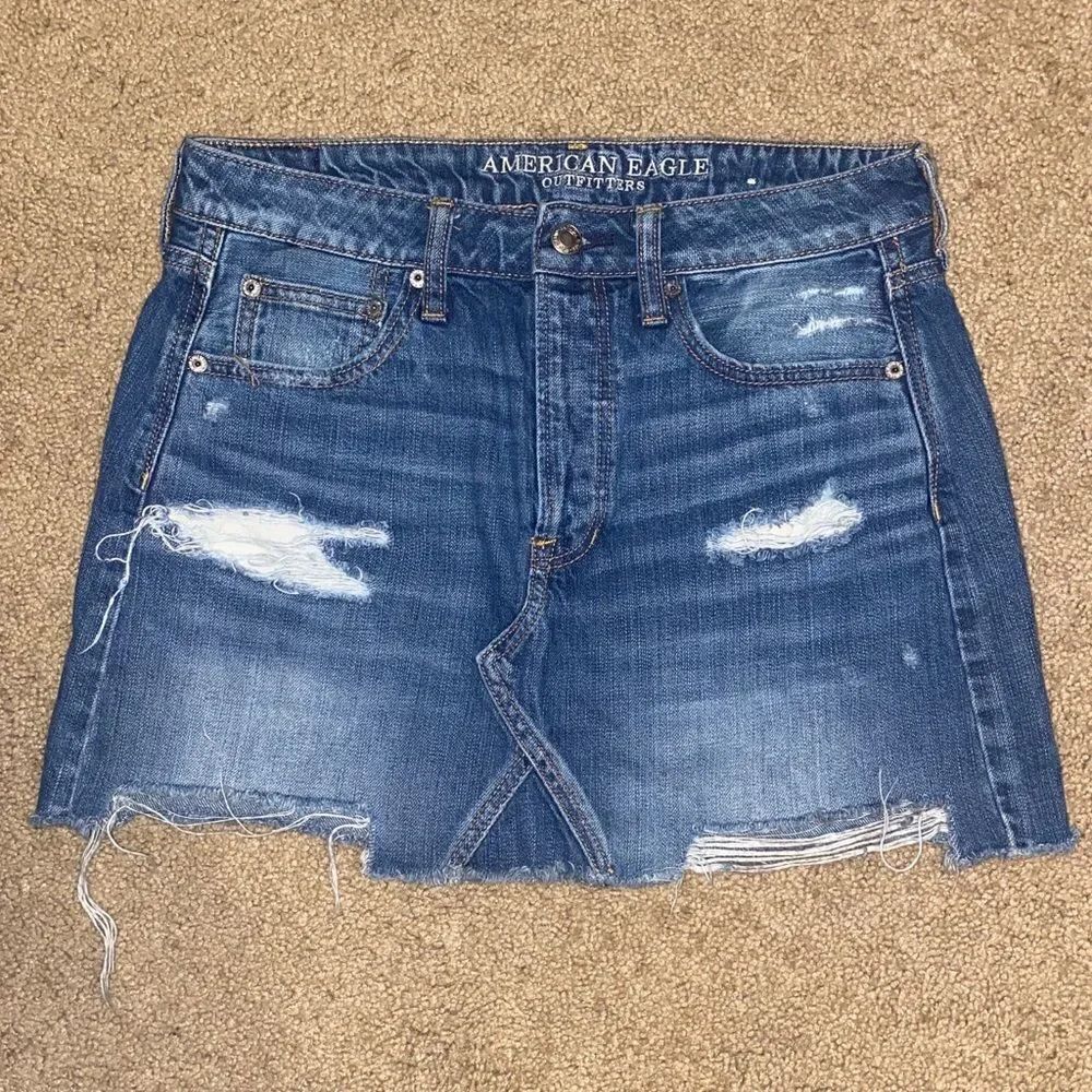 NEW American Eagle Denim Mini Skirt